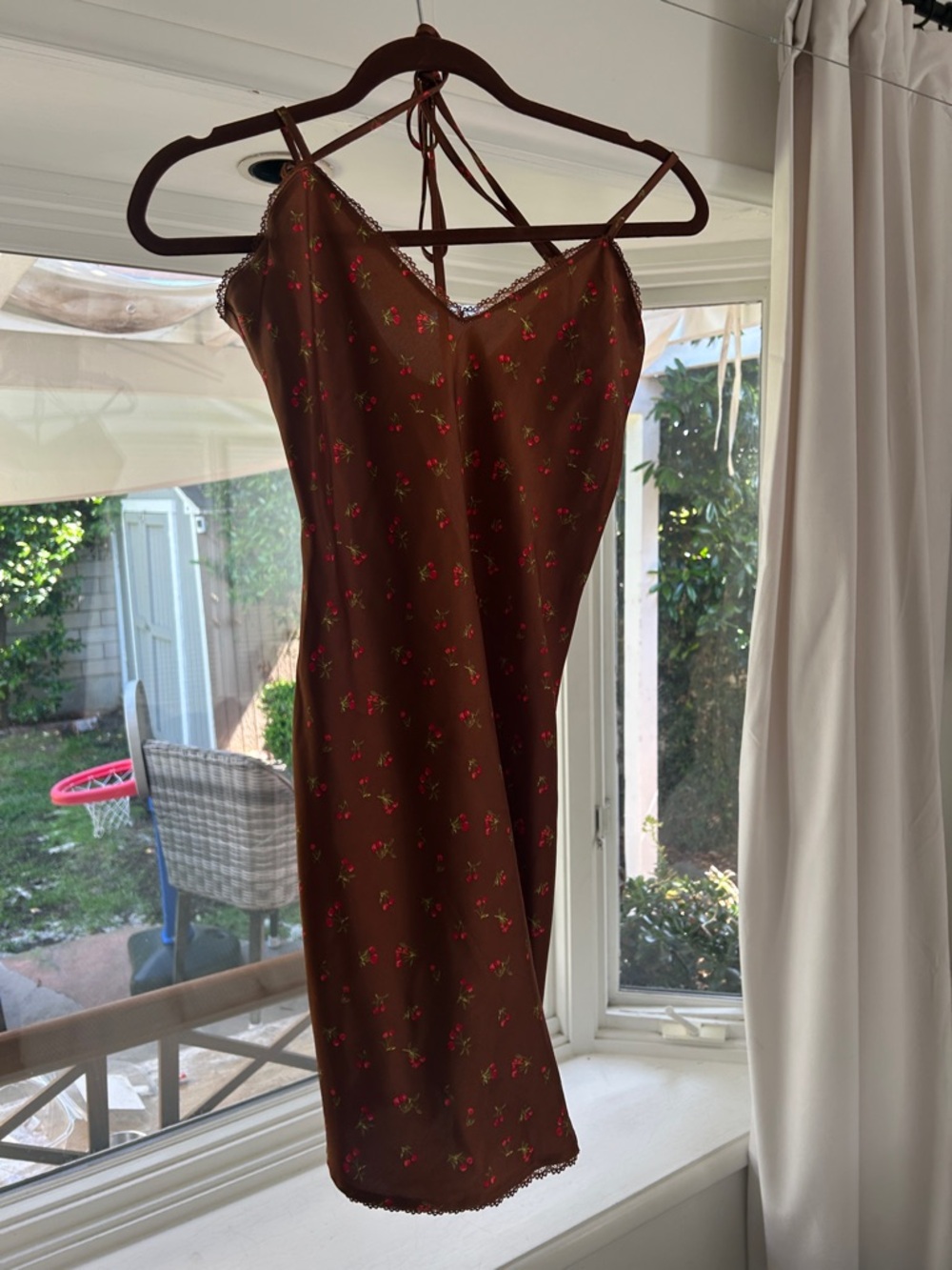 wild fable Brown Floral Slip Dress